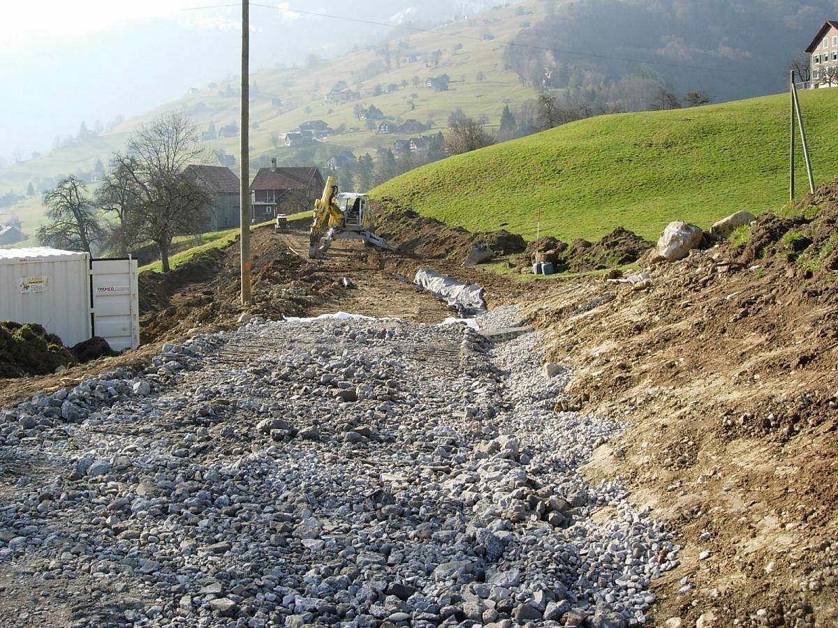 Neubau Strasse Amasis, Grabs